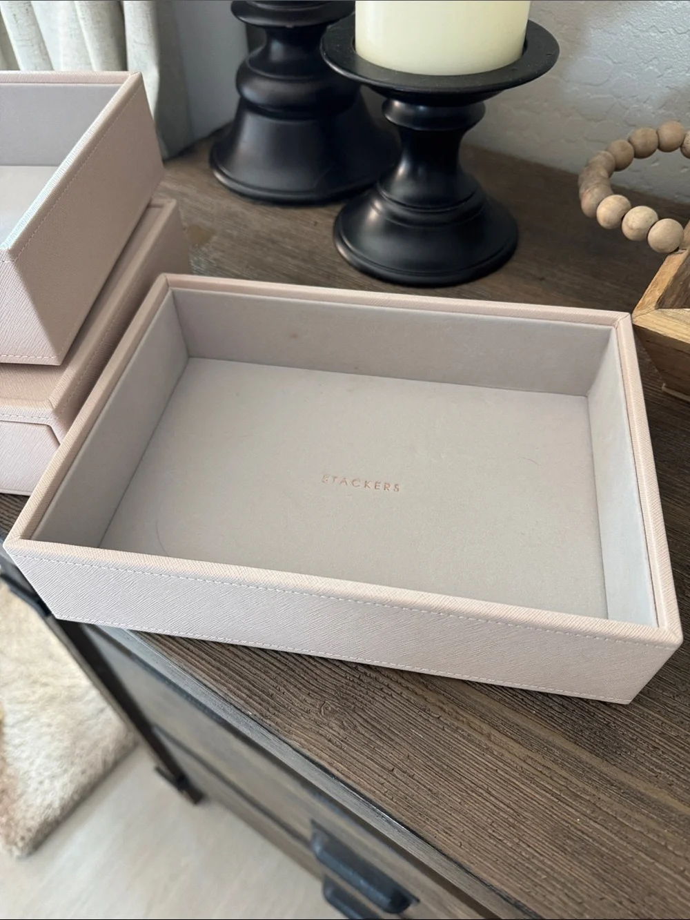 Stackers elegant blush